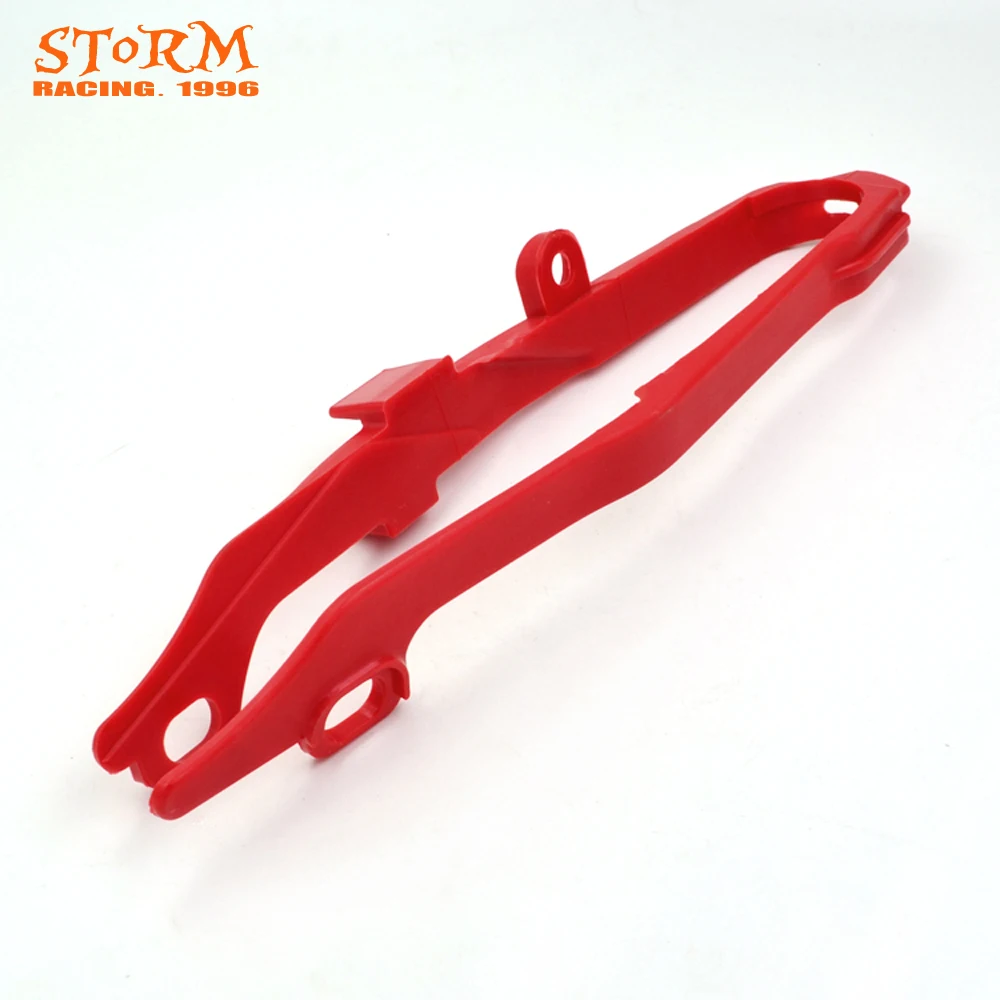 Красный мотоцикл грязи велосипед внедорожная цепь маятник слайдер руководство