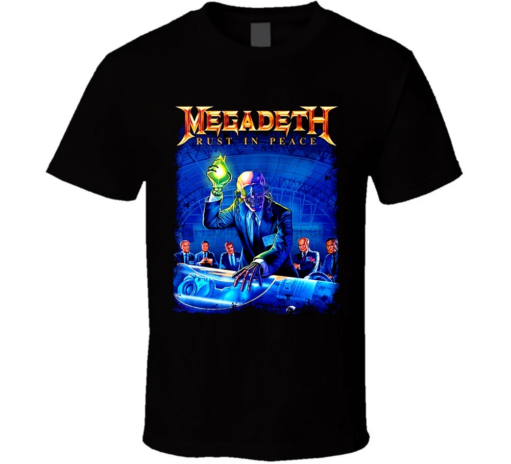 Эта новая футболка Megadeath с ржавчиной в мире M-234XL M494 | Мужская одежда