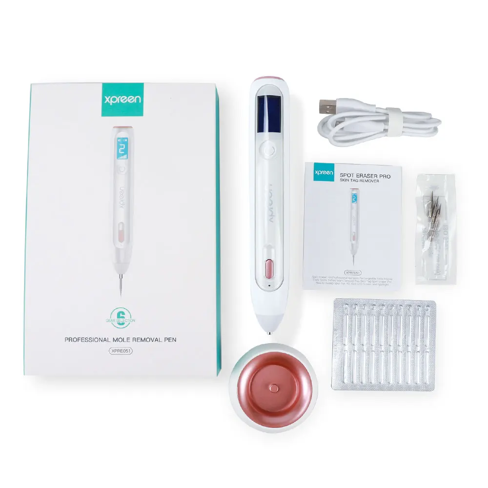 

Professional Moles Removal Pen Xpreen LCD Display Laser Plasma Pen Warts Remover Spot Tattoo Cleaner Skin Tag Removing Machine