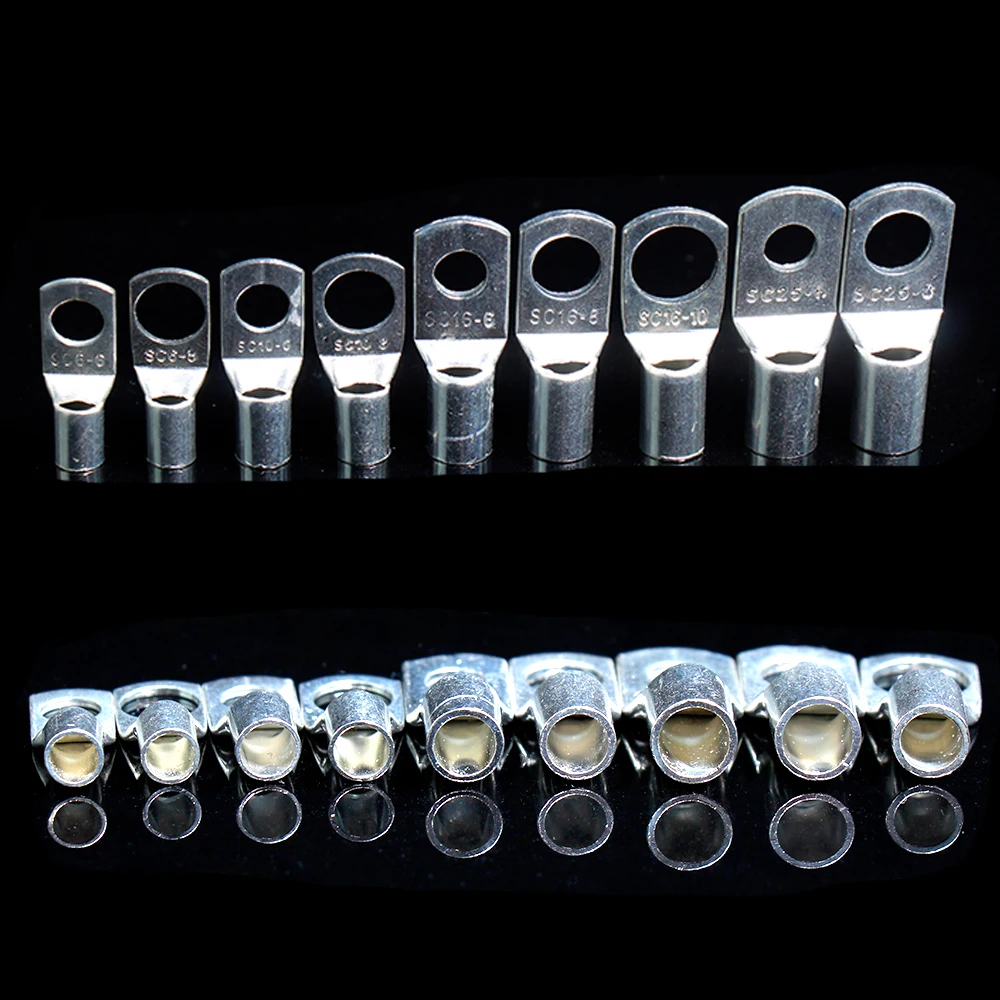 

SC Serie Bolt lugs Batterie Draht Terminal Stecker Kits Set Ring Auto Automotive Schwere Duty Wire Connector