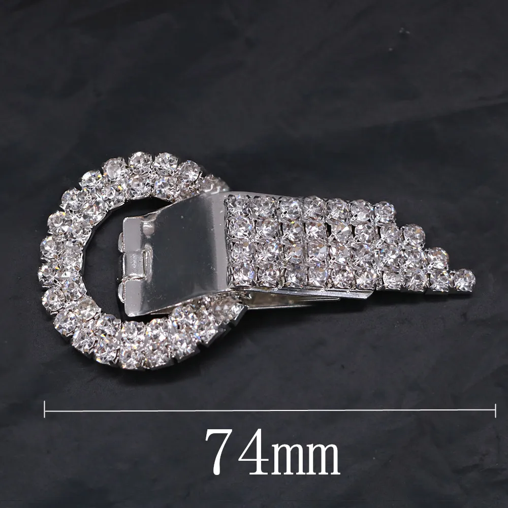 Хорошее качество 74 мм металлические стразы кнопка с свитер украшение пальто