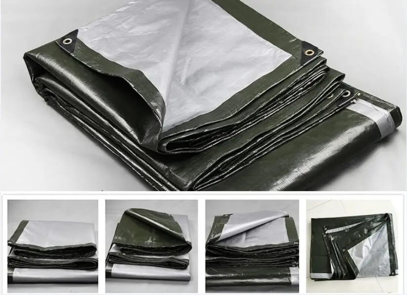 

3*8m Outdoor waterproof PE colth rainshed raincloth Thicken Sun-proof Plastic tarp