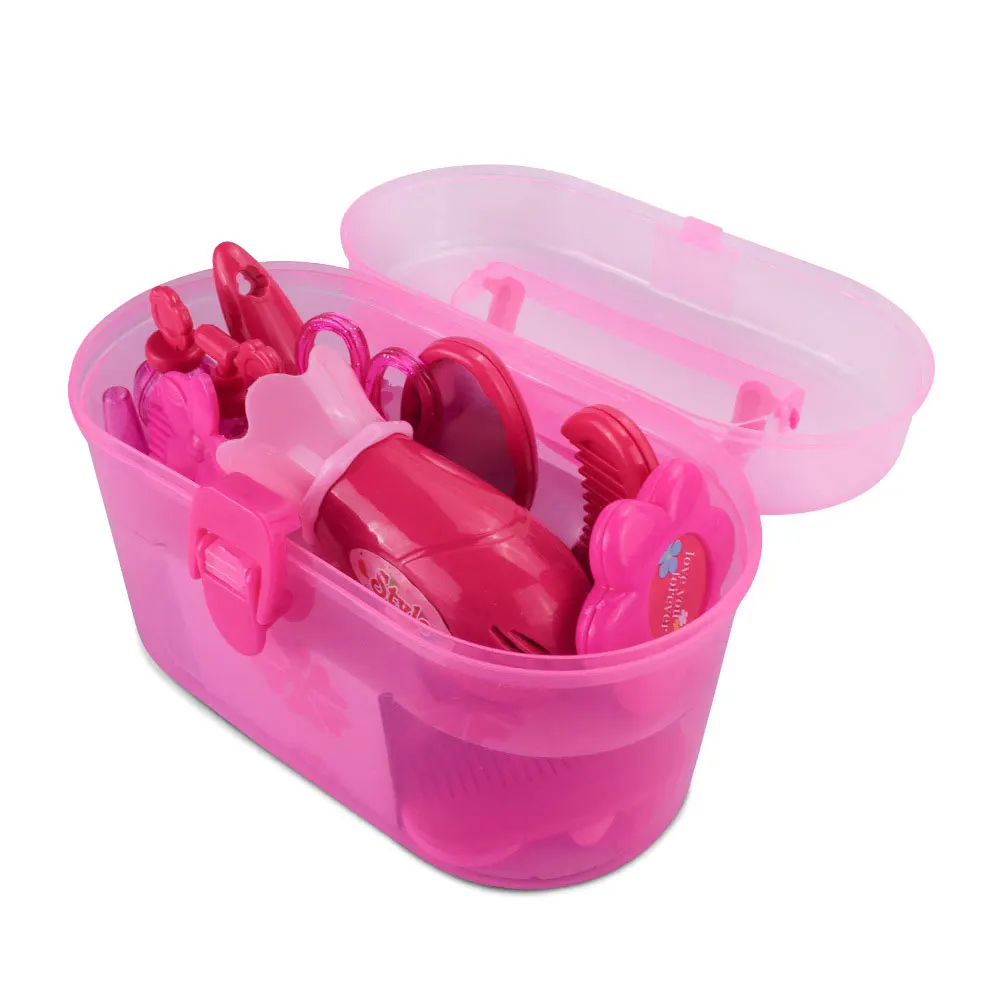 Парикмахерские детские игрушки для макияжа Набор Пластиковые Игрушки маленьких