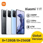 Смартфон Xiaomi 11T, NFC, 128 ГБ256 ГБ, 1200 дюйма, 120 МП