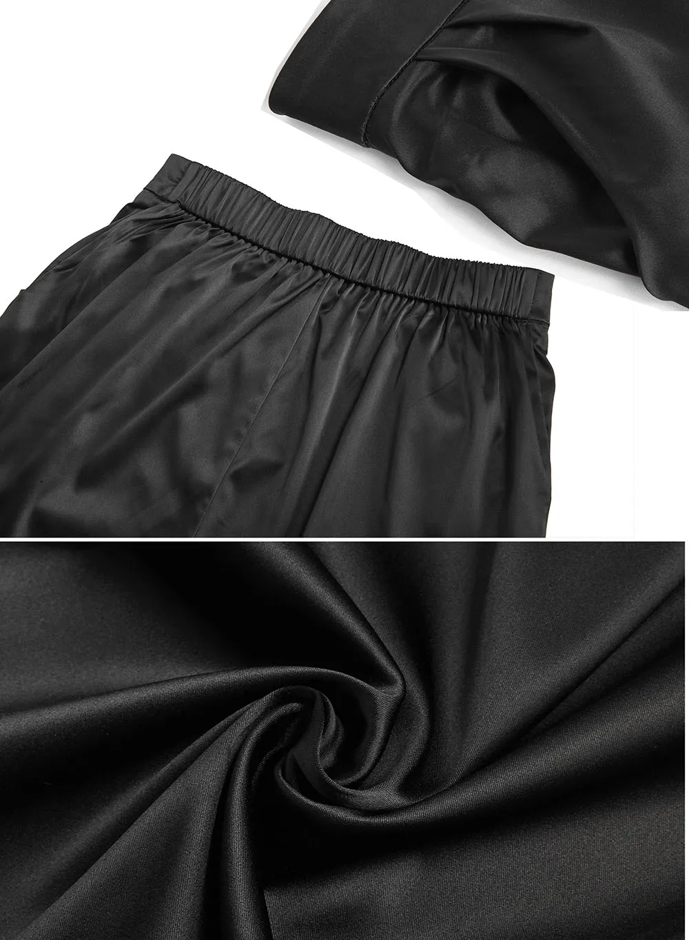 Женские брюки 2020 атласное шелковое платье повседневные плиссированные шаровары