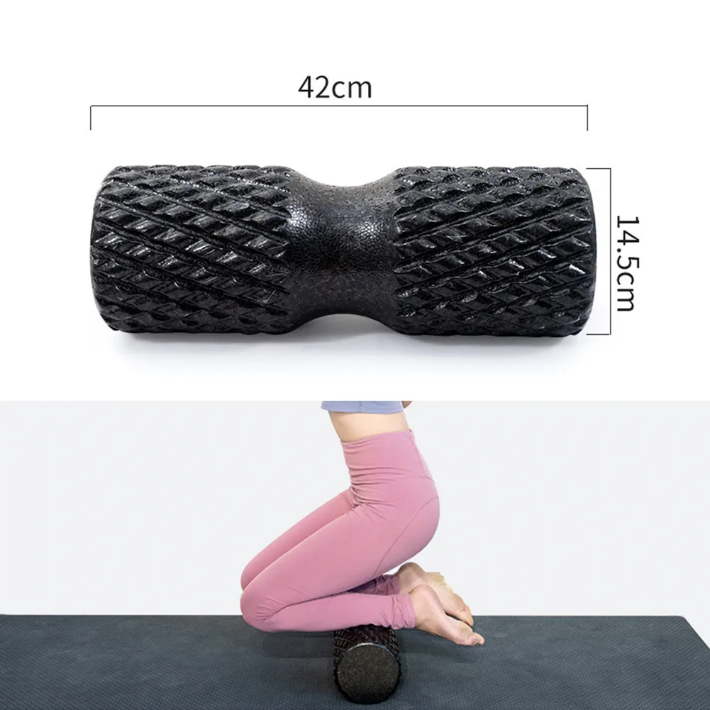 1pc EPP Yoga Foam Roller Training Colume Fitness Deep Tissue Massage Exercise Pilates Body Building Back Soft Massager - купить по