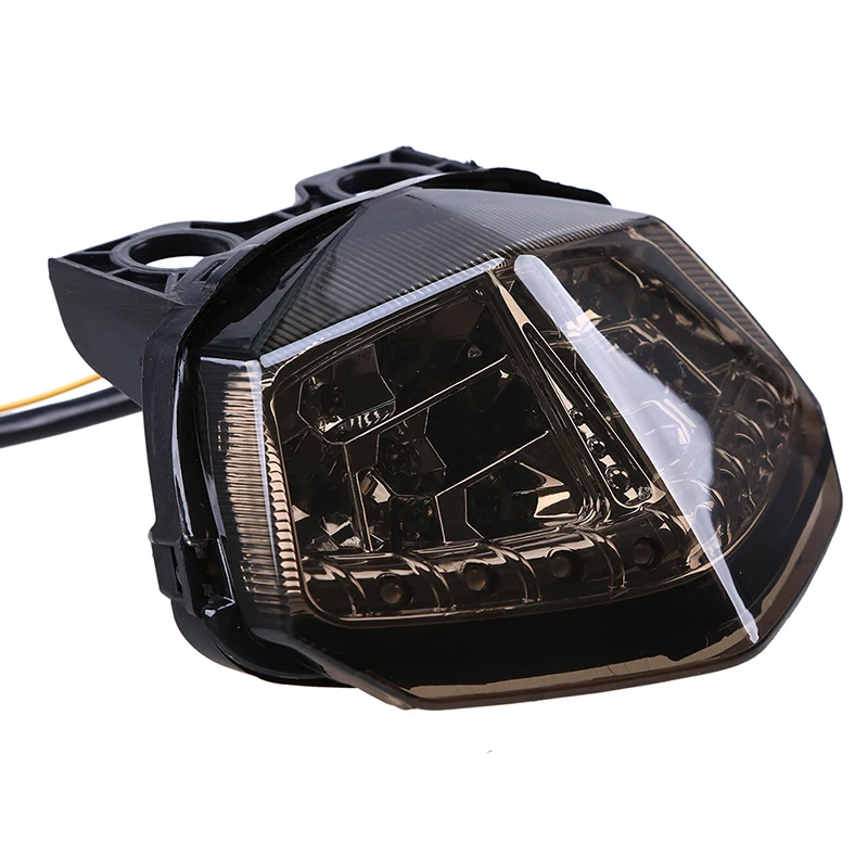 Задний фонарь POSSBAY для мотоцикла светодиодный желтый индикатор поворота красный