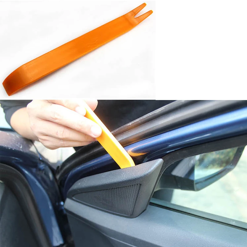 

4Pcs car radio installation tools Panel Door Clip Panel Trim Dash Audio Removal Installer Pry Kit Repair Tool Pry Tool Hand Tool