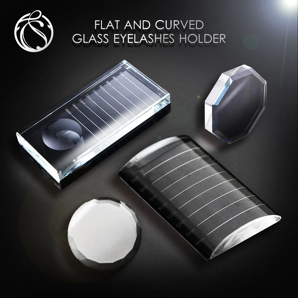 Поддон для наращивания ресниц прозрачный поддон накладных из хрустального