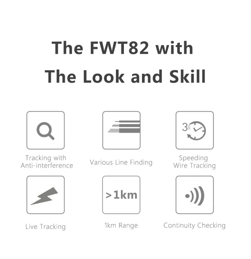 BSIDE FWT82 цифровой режим сетевой кабель трекер провода Тонер RJ45 RJ11 Ethernet LAN Tracer анализатор детектор линия искатель с AVD06