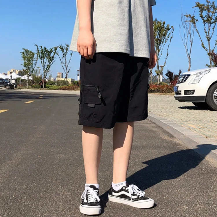 Летние функциональные шорты с несколькими карманами мужские Водонепроницаемые