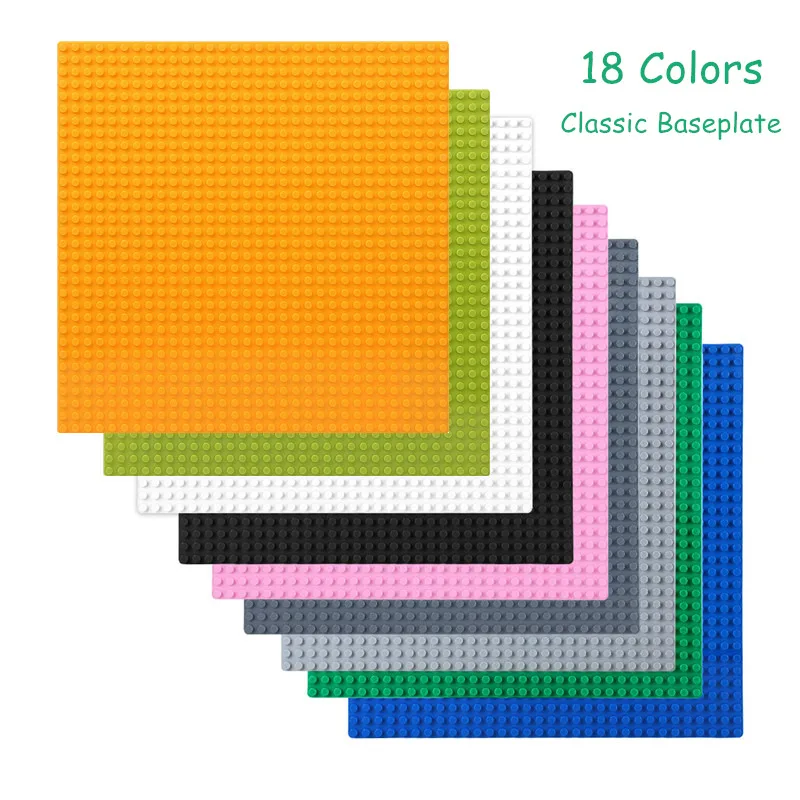 

32*32 Dots Classic Base Plates Compatible Classic Building Blocks Small Bricks City Road Baseplate Board for DIY Bricks Toys