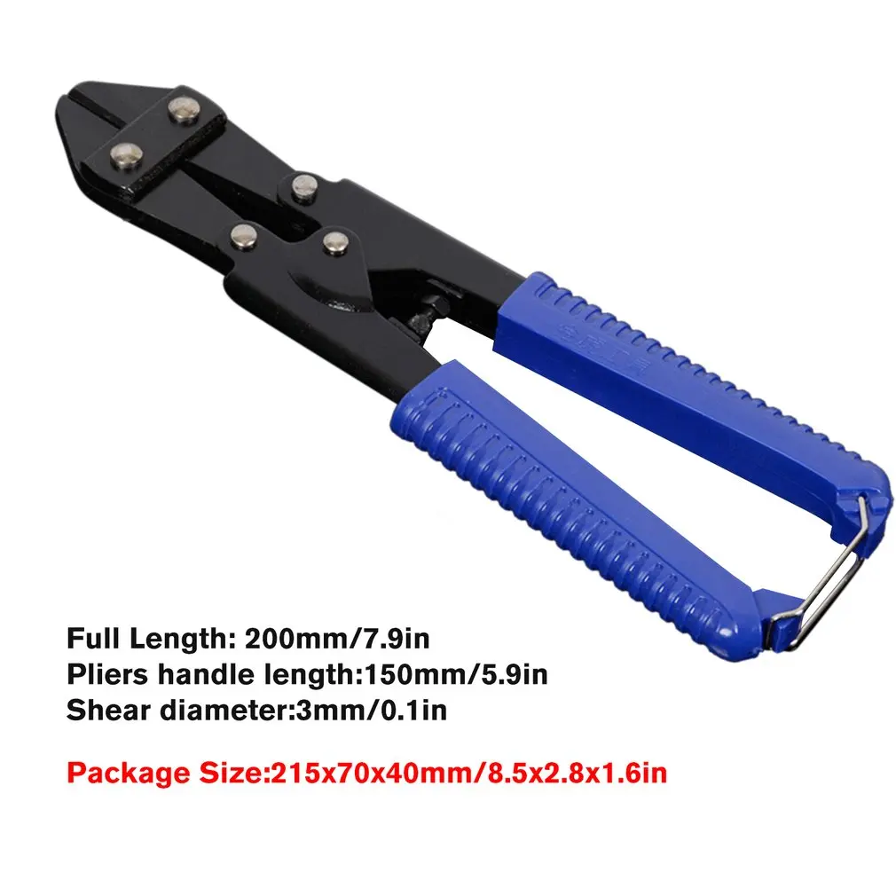 Мини болт резак из марганцевой стали обжимные плоскогубцы инструмент стальные