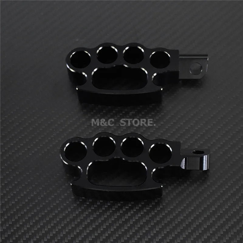 Прищепки для управления летающими костяшками черные/хромированные прищепки Harley