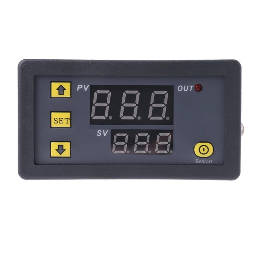 СВЕТОДИОДНЫЙ цифровой регулятор температуры AC220V DC 5V 12V 24V термостат 60 ~ 500 ℃ K type M6