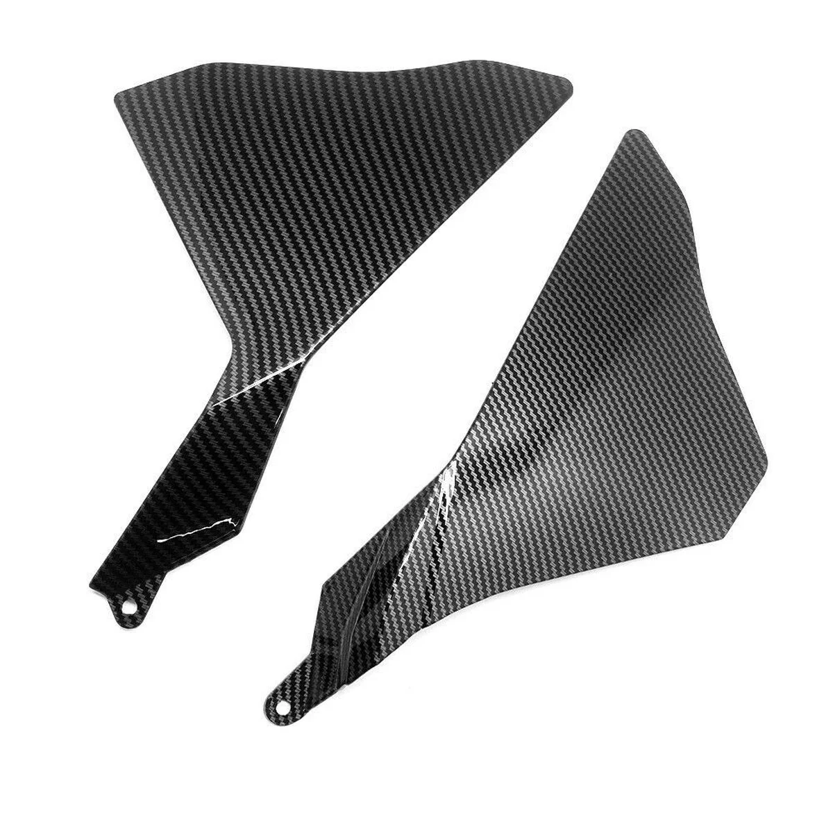 Carbon Fiber Pattern Side Panel ECU Mid Trim Fairing for YAMAHA YZF R1 R1M/S 2015-2019