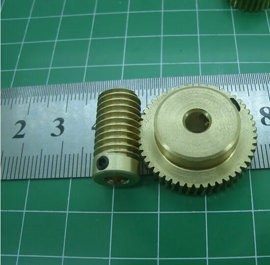 

Metal gear motor supporting micro mold 0.5 paired worm set 1:20 DIY model fitting technology Handmade