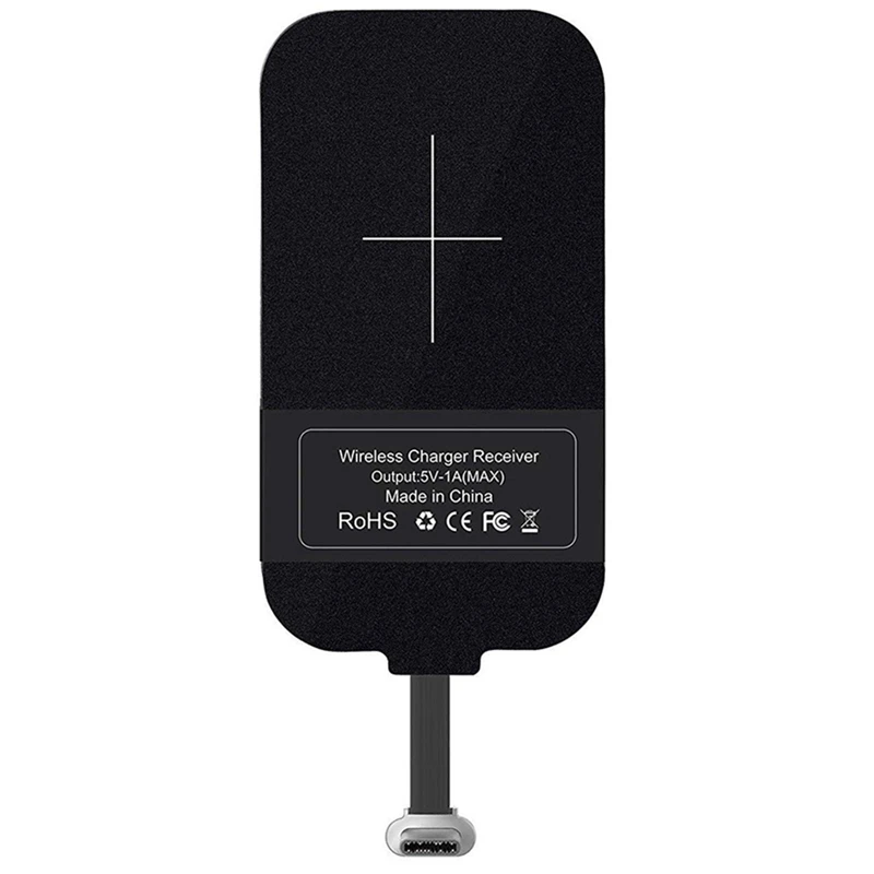 

Беспроводной зарядный приемник Nillkin с интерфейсом Type-C, приемник с электропастой, чип приемника, беспроводной зарядный приемник (4,8 см x 11 см)