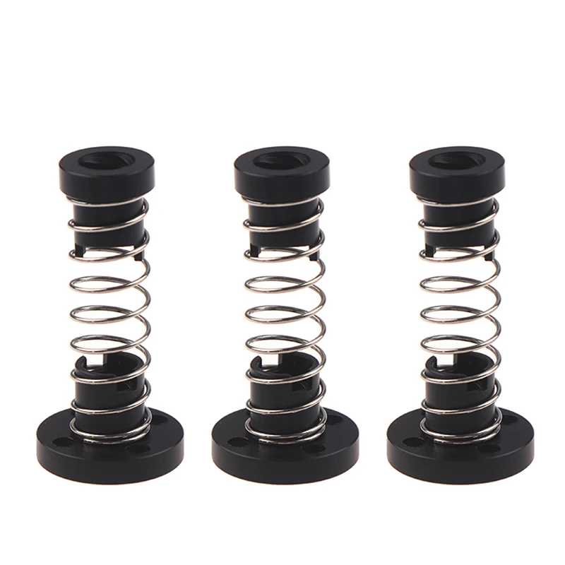 

T8 Anti Backlash Spring Loaded Nut Elimination Gap Nut for 2mm/4mm/ 8mm Acme Threaded Rod Lead Screws DIY CNC 3D Printer Parts