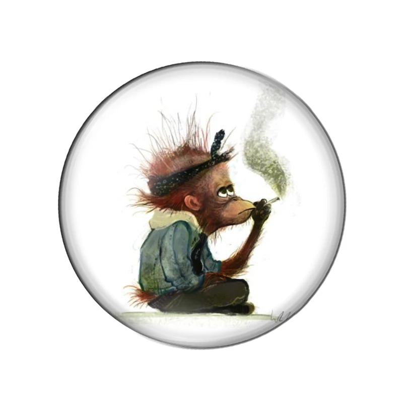 В виде симпатичной обезьянки нижнее белье изящный и живым счастливым 12 мм/18 мм/20