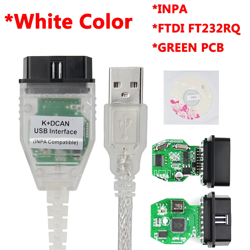 INPA K + DCAN USB интерфейс для BMW OBD CAN с переключателем диагностический переключатель