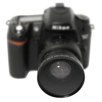 lightdow 52mm 0 45x wide angle lens macro lens for cannon d5000 d5100 d3100 d7000 d3200 d80 d90 d3200 18 55mm camera lens