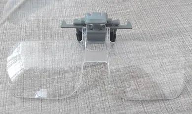 Крышка с зажимом для обзора увеличительное стекло Акриловая линза может быть