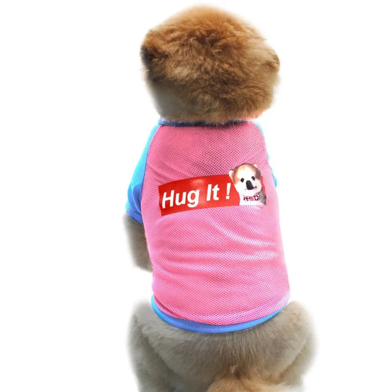 

Dog Clothes for Small Dogs Costumes Bone Short-Sleeved Printed Summer Pets Puppy Dog Clothes Pet Cat Vest T-Shirt Pug Apparel