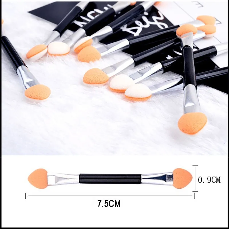 10 цветов аппликатор для теней профессиональная губка двухсторонние