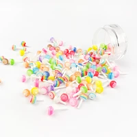 30pcs candy material kit 3d resin flat cabochons embellishment apple diy wedding paste accessories scrapbook craft accessories