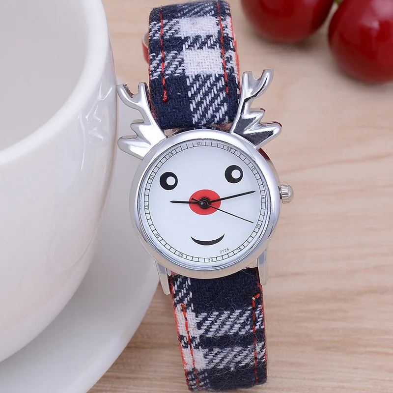 

Europe and the United States Christmas deer watch leisure belt women watch children's quartz watch