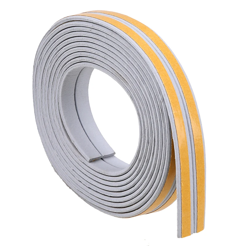 

1PC 5M Self Adhesive Window Door Seal Strip D/I/E Type Anti Collision Foam Draught Excluder Soundproof Seal Strip Home Hardware