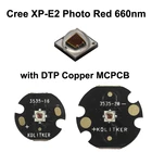 Cree XP-E2 30 P2 фото красный 660 нм светодиодный излучатель с KDLITKER DTP Copper MCPCB (1 шт.)