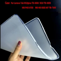 soft tpu case for lenovo tab tb x605 m7 m8 m10 plus 10 3 fhd tb x606 silicone tablet transparent back cover tb 7305x tb 7305i