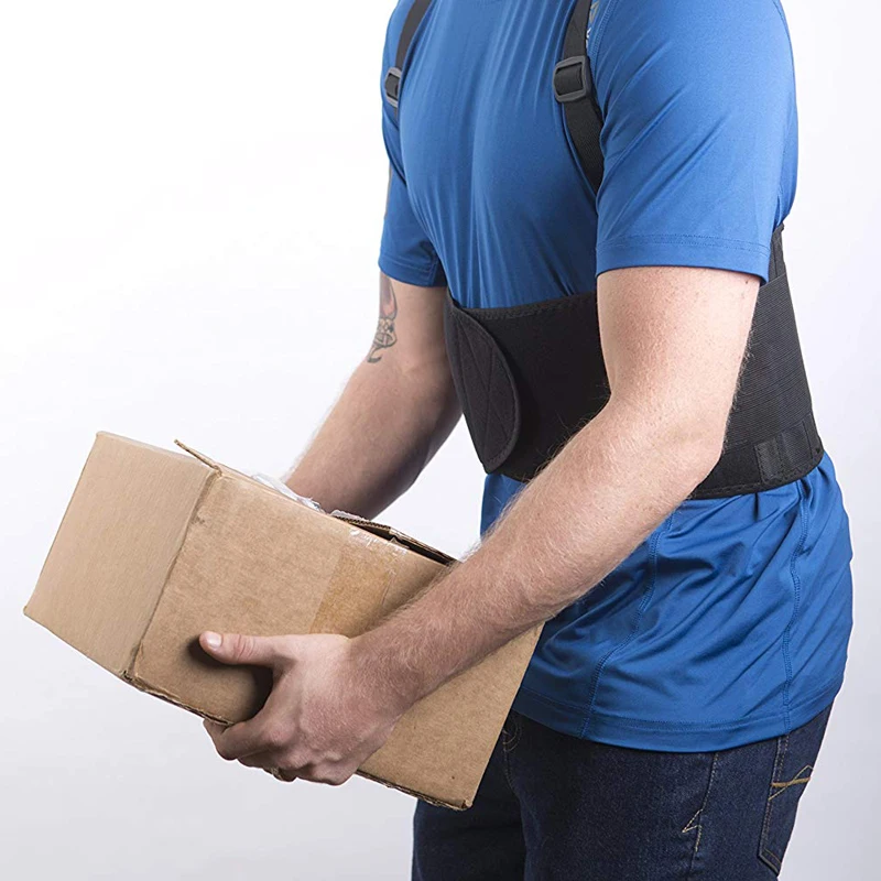 Wholesale Lumbar Back Support Belt Neoprene Waist Brace Gym Fitness Adult Corset For The Lower Posture Correct | Спорт и развлечения