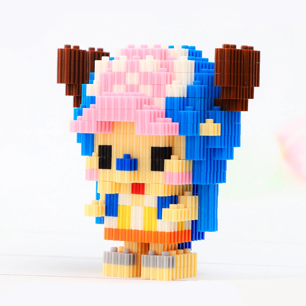 Строительные блоки одна штука Дракон аниме фигурка 3D модель мини Образование