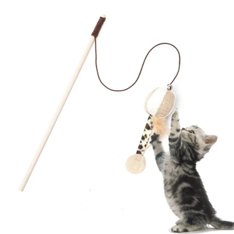 Домашнее животное игрушка для кошки &quotДразнилка&quot мульти Цвет браслеты из