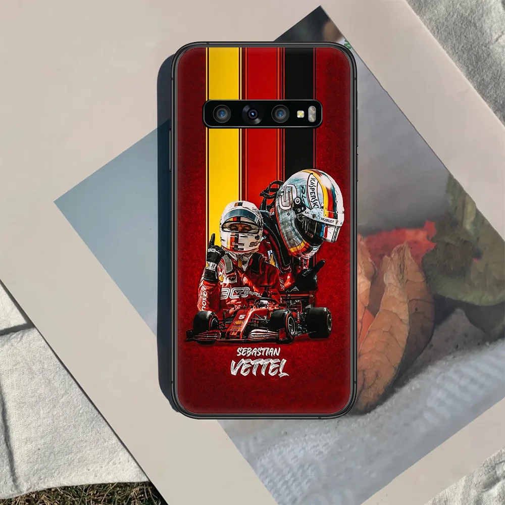 

Sebastian Vettel F1 Phone Case Cover Hull For Samsung Galaxy S 7 8 9 10 e 20 FE edge uitra plus Note 9 10 20 black Cover Tpu