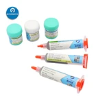 Паяльная паста низкотемпературная Sn42 Bi58 паяльная паста с игольчатой головкой для ремонта iPhone материнской платы BGA сварочные ФЛЮСЫ