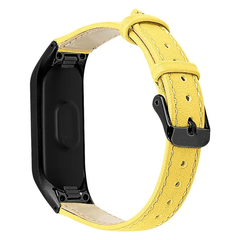 

Durable Genuine Leather Wrist Strap Watchband Bracelet Replacement for Samsung Galaxy Fit-e Smart Watch Accessories