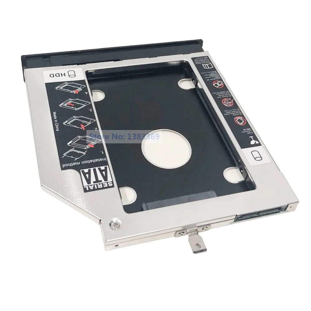 SATA 2-й жесткий диск SSD HDD модуль Caddy рамка адаптер для lenovo ThinkPad E570c E570 E575 с рамкой и