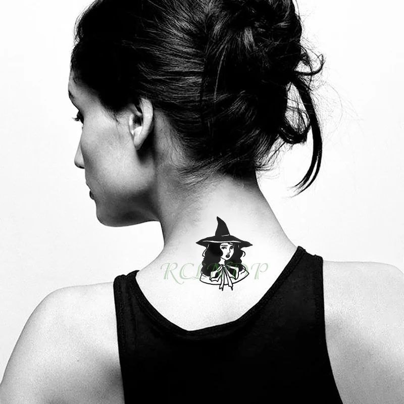 Водонепроницаемая Временная тату-наклейка волнистое сердце поддельные тату