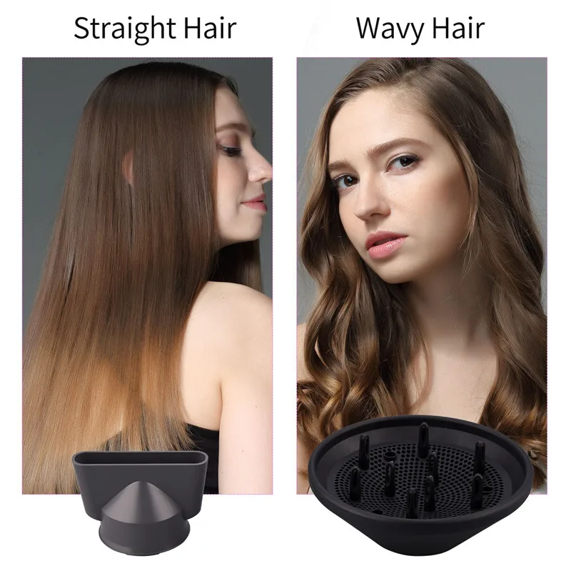

CkeyiN 1800W Negative Ionic Hair Dryers 2 Heat Settings Professional Salon Hair Dryer With Low Noise Strong Wind Hair Dryer Set