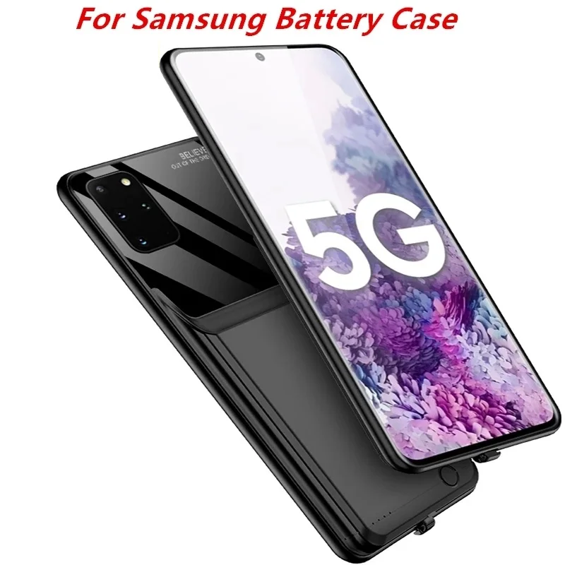 Cargador de bater&iacute;a de 10000mah para Samsung Galaxy S20, S20 + Plus, S9, S10 Plus, S8 Plus, A50, A50S, A30S, A70, A8S, A9 Pro, Note 8, Note 9-2