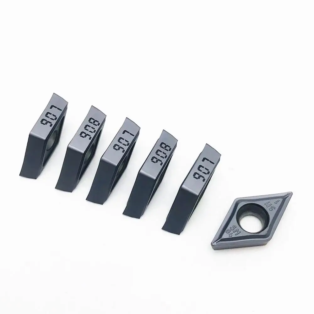 Токарный инструмент DCMT11T304 SM IC907 IC908 твердосплавная пластина DCMT 11T304 10 шт.|Токарный