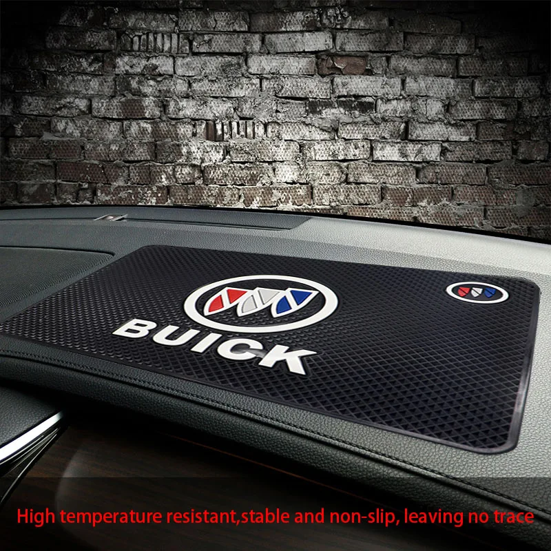 

Car anti-slip mat for car Silicone Car high-viscosity perfume seat cushion BUICK-logo anti-slip mat for car