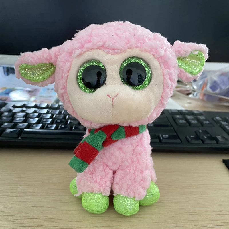 Ty Beanie плюшевая игрушка с изображением аниме ягненка Дария лаванда малыши