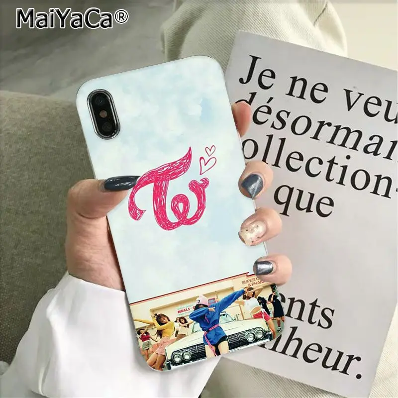 2 MaiYaCa Twice Mina Momo Kpop Новое поступление Модный чехол для телефона для iphone 11 pro 8 7 66S Plus X 5S SE XS XR XS MAX - Цвет: 2