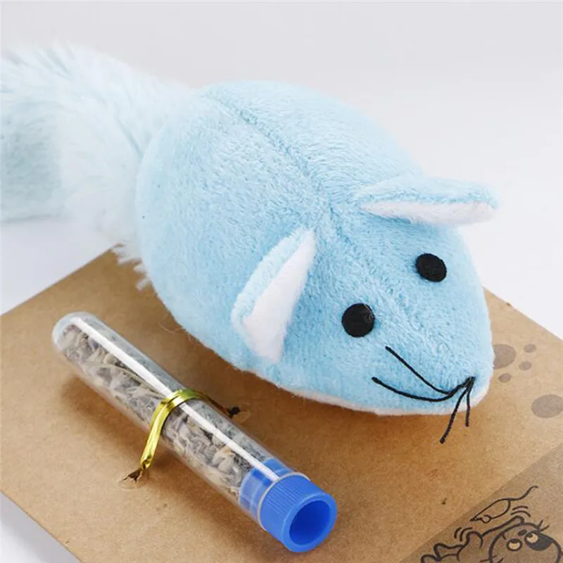 Кошка игрушка мята комбинация мышь с кошка длинным хвостом поставки плюшевая