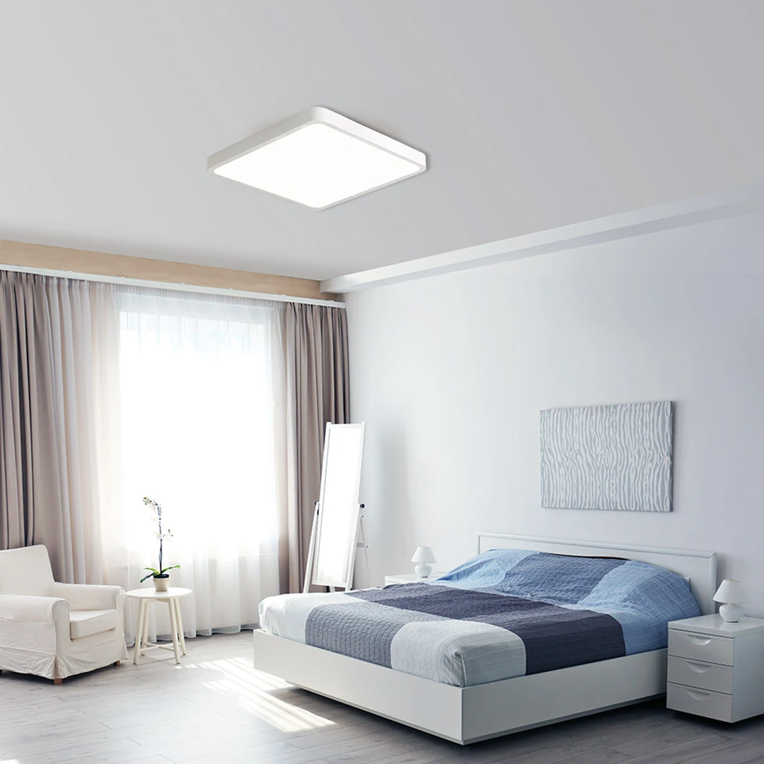 Современный светодиодный умный потолочный светильник Tuya WiFi с регулируемой